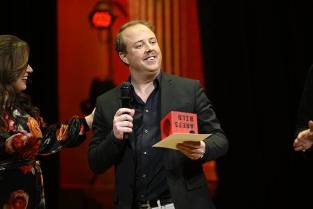 STOCKHOLM, SWEDEN 20240314 Andreas Bardell Aftonbladet winner in the Sports Picture category at the Picture of the Year award ceremony at Nalen in Stockholm STOCKHOLM SWEDEN x10050x  Copyright: xPontusxLundahl TTx ARETS BILD 2024 DWwTnP22Seo