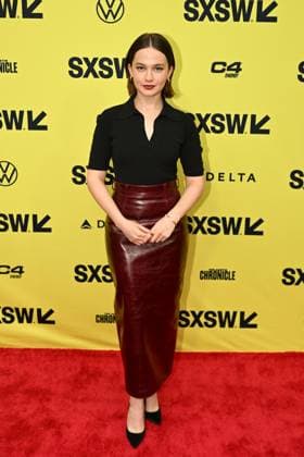 March 14, 2024, Austin, Tx, United States of America: Actress CAILEE SPAENY on the red carpet for the premier of Civil War during the South by Southwest Film and Music Festival on March 14, 2024 at the Paramount Theater in Austin, Texas. Austin United States of America - ZUMAw132 20240314_zap_w132_011 Copyright: xTomxWalkox