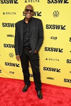 March 14, 2024, Austin, Tx, United States of America: Bon Jovi band member EVERETT BRADLEY on the red carpet for the premier of Thank You, Goodnight: The Bon Jovi Story during the South by Southwest Film and Music Festival on March 14, 2024 at the Paramount Theater in Austin, Texas. Austin United States of America - ZUMAw132 20240314_zap_w132_029 Copyright: xTomxWalkox