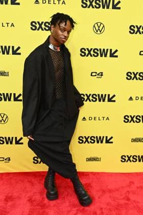 March 14, 2024, Austin, Tx, United States of America: Actor AUSTIN CRUTE on the red carpet for the premier of The Greatest Hits during the South by Southwest Film and Music Festival on March 14, 2024 at the Paramount Theater in Austin, Texas. Austin United States of America - ZUMAw132 20240314_zap_w132_051 Copyright: xTomxWalkox