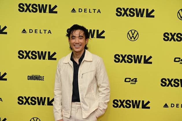 March 14, 2024, Austin, Tx, United States of America: Actor JUSTIN H. MIN on the red carpet for the premier of The Greatest Hits during the South by Southwest Film and Music Festival on March 14, 2024 at the Paramount Theater in Austin, Texas. Austin United States of America - ZUMAw132 20240314_zap_w132_058 Copyright: xTomxWalkox