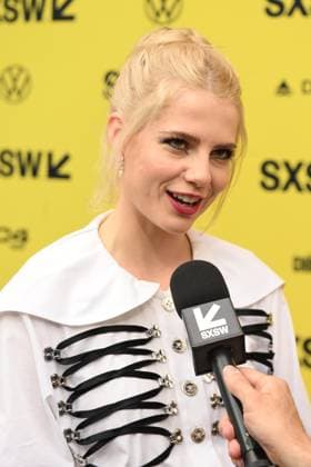 March 14, 2024, Austin, Tx, United States of America: Actress LUCY BOYNTON on the red carpet for the premier of The Greatest Hits during the South by Southwest Film and Music Festival on March 14, 2024 at the Paramount Theater in Austin, Texas. Austin United States of America - ZUMAw132 20240314_zap_w132_066 Copyright: xTomxWalkox