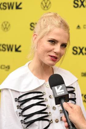 March 14, 2024, Austin, Tx, United States of America: Actress LUCY BOYNTON on the red carpet for the premier of The Greatest Hits during the South by Southwest Film and Music Festival on March 14, 2024 at the Paramount Theater in Austin, Texas. Austin United States of America - ZUMAw132 20240314_zap_w132_067 Copyright: xTomxWalkox