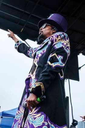 Bootsy Collins live at the SXSW Conference Festival 2024 on the Lady Bird Lake stage Austin, 15 03 2024 Foto:xJ.xAlexanderx xFuturexImagex collins_4208
