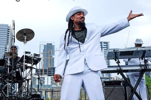 Zapp live at the SXSW Conference Festival 2024 on the Lady Bird Lake stage Austin, 15 03 2024 Foto:xJ.xAlexanderx xFuturexImagex zapp_4218