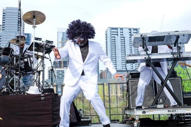 Zapp live at the SXSW Conference Festival 2024 on the Lady Bird Lake stage Austin, 15 03 2024 Foto:xJ.xAlexanderx xFuturexImagex zapp_4223