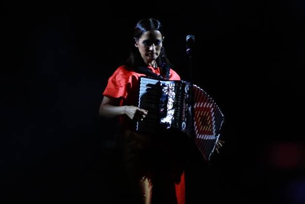 Julieta Venegas ‘Tiempo de Mujeres’ Concert March 16, 2024, Mexico City, Mexico: Mexican singer Julieta Venegas performs during a free concert at Mexico City Zocalo as part of the Tiempo de Mujeres Festival. on March 16, 2024, Mexico City, Mexico. (Photo by Carlos Santiago Eyepix Group) Copyright: xCarlosxSantiago xEyepixxGroupx CS_16032024_114425