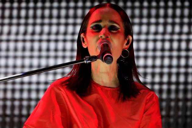 Time for Women: Festival for Equality Concert March 16, 2024, Mexico City, Mexico: Singer Julieta Venegas, performs during a free concert as part of the Time for Women: Festival for equality at the Mexico City Zocalo. on March 16, 2024 in Mexico City, Mexico (Photo by Luis Barron Eyepix Group) Copyright: xLuisxBarronx xEyepixxGroupx LB20240316J17