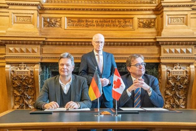 Canada Germany Hydrogen and Ammonia Producer Offtaker Conference in Hamburg Senate Reception at Hamburg