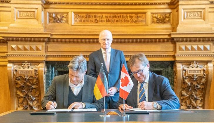 Canada Germany Hydrogen and Ammonia Producer Offtaker Conference in Hamburg Senate Reception at Hamburg