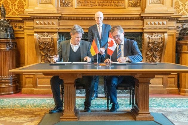 Canada Germany Hydrogen and Ammonia Producer Offtaker Conference in Hamburg Senate Reception at Hamburg