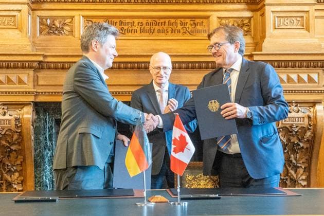 Canada Germany Hydrogen and Ammonia Producer Offtaker Conference in Hamburg Senate Reception at Hamburg