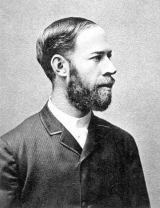 HEINRICH RUDOLPH HERTZ (1857-1894). German physicist.  Copyright: xGRANGERx xGRANGERx 0004552