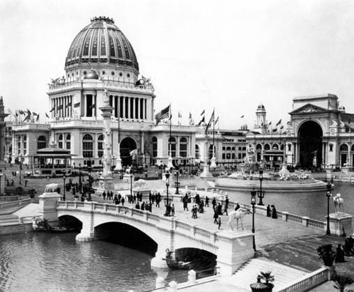 COLUMBIAN EXPO, 1893.The Administration and Electrical buildings.  Copyright: xGRANGERx xGRANGERx 0013590