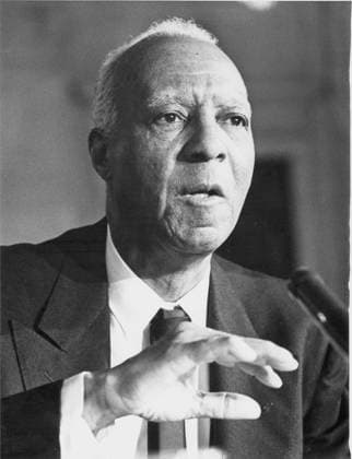 ASA PHILIP RANDOLPH (1889-1979). American labor leader. Photographed in 1969.  Copyright: xGRANGERx xGRANGERx 0014018