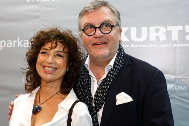 Isabel Varell and Hape Kerkeling at the Recklinghäuser Hurz comedy award ceremony at the Ruhrfestspielhaus Recklinghausen, 18 03 2024 Foto:xT.xSchröerx xFuturexImagex hurz_4333