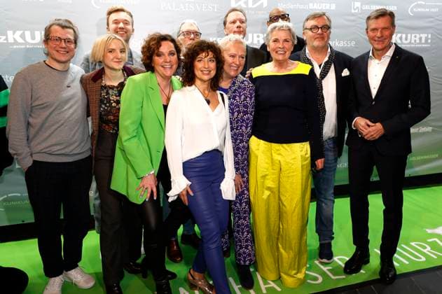 Hape Kerkeling with the guests at the Recklinghäuser Hurz comedy award ceremony at the Ruhrfestspielhaus Recklinghausen, 18 03 2024 Foto:xT.xSchröerx xFuturexImagex hurz_4338
