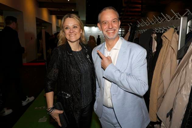 Lisa Feller and Rene Steinberg at the Recklinghäuser Hurz comedy award ceremony at the Ruhrfestspielhaus Recklinghausen, 18 03 2024 Foto:xT.xSchröerx xFuturexImagex hurz_4349