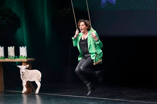 Steffi Neu at the Recklinghäuser Hurz comedy award ceremony at the Ruhrfestspielhaus Recklinghausen, 18 03 2024 Foto:xT.xSchröerx xFuturexImagex hurz_4353