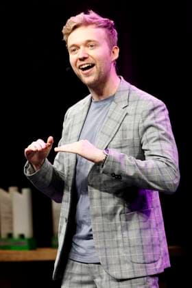 Marc Weide at the Recklinghäuser Hurz comedy award ceremony at the Ruhrfestspielhaus Recklinghausen, 18 03 2024 Foto:xT.xSchröerx xFuturexImagex hurz_4362