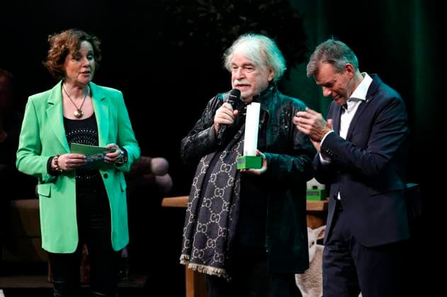Steffi Neu, Bernhard Paul and Christoph Tesche at the Recklinghäuser Hurz comedy award ceremony at the Ruhrfestspielhaus Recklinghausen, 18 03 2024 Foto:xT.xSchröerx xFuturexImagex hurz_4365