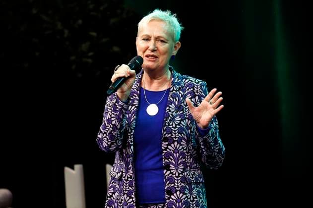 Lioba Albus at the Recklinghäuser Hurz comedy award ceremony at the Ruhrfestspielhaus Recklinghausen, 18 03 2024 Foto:xT.xSchröerx xFuturexImagex hurz_4381