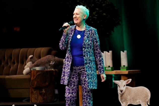 Lioba Albus at the Recklinghäuser Hurz comedy award ceremony at the Ruhrfestspielhaus Recklinghausen, 18 03 2024 Foto:xT.xSchröerx xFuturexImagex hurz_4382
