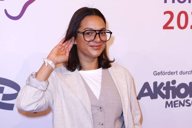 Taneshia Abt at the German Audio Film Award ceremony on 19 03 2024 in Berlin German Audio Film Award 2024 in Berlin