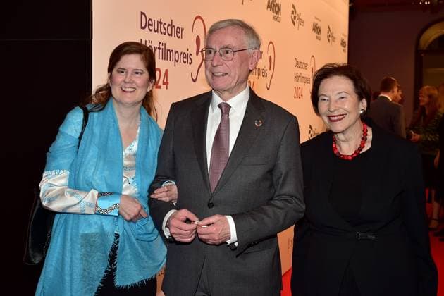 22 Hearing Film Award 2024 ONE MILLION MINUTES Eva Luise Köhler, DR ULRIKE KRISTINA KÖHLER, Horst Köhler, Federal President from 2004 2010 a D 22 German Hearing Film Award 2024 at the Deutsche Telekom Representative Office in Berlin, on 19 03 2024 Photopress Mueller