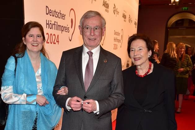 22 Hearing Film Award 2024 ONE MILLION MINUTES Eva Luise Köhler, DR ULRIKE KRISTINA KÖHLER, Horst Köhler, Federal President from 2004 2010 a D 22 German Hearing Film Award 2024 at the Deutsche Telekom Representative Office in Berlin, on 19 03 2024 Photopress Mueller