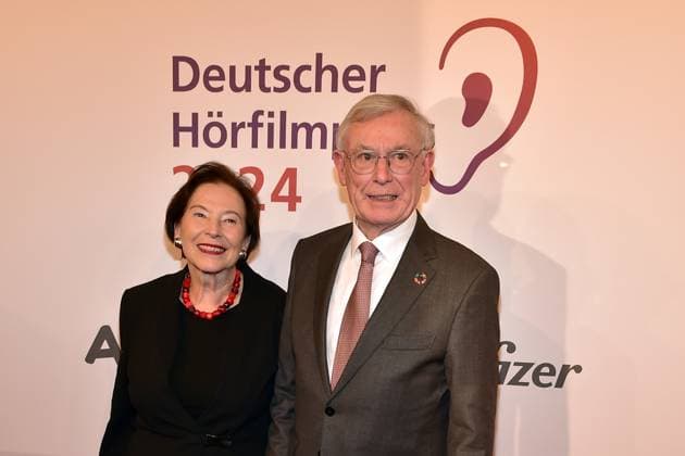 22 Hearing Film Award 2024 ONE MILLION MINUTES Eva Luise Köhler, Horst Köhler, Federal President from 2004 2010 a D 22 German Hearing Film Award 2024 at the Deutsche Telekom Representative Office in Berlin, on 19 03 2024 Photopress Mueller