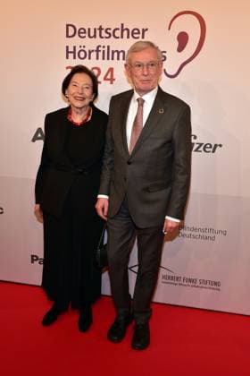 22 Hearing Film Award 2024 ONE MILLION MINUTES Eva Luise Köhler, Horst Köhler, Federal President from 2004 2010 a D 22 German Hearing Film Award 2024 at the Deutsche Telekom Representative Office in Berlin, on 19 03 2024 Photopress Mueller