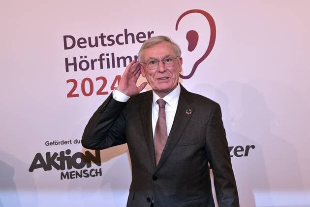 22 Hearing Film Award 2024 ONE MILLION MINUTES Horst Köhler, Former Federal President 2004 2010 a D 22 German Hearing Film Award 2024 at Deutsche Telekoms Representative Office in Berlin, on 19 03 2024 Photopress Mueller