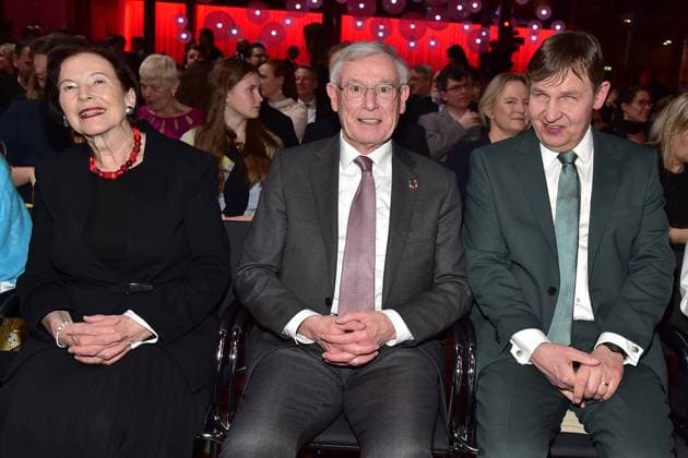 22 Hearing Film Award 2024 Eva Luise Köhler, Horst Köhler, Andreas Bethke DBSV President¨22 German Hearing Film Award 2024 at the Deutsche Telekom Representative Office in Berlin, on 19 March 2024 Photopress Mueller