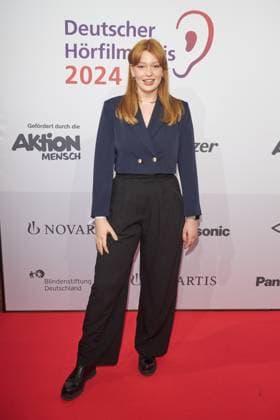 Lilly Charlotte Dreesen Presentation of the 22 German Audio Film Award 2024 at the Deutsche Telekom Capital City Representation in Berlin on 19 03 2024 22 German Audio Film Award 2024