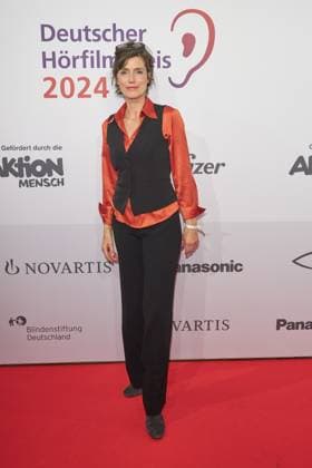 Julia Bremermann Presentation of the 22 German Audio Film Award 2024 at the Deutsche Telekom Capital Representative Office in Berlin on 19 03 2024 22 German Audio Film Award 2024