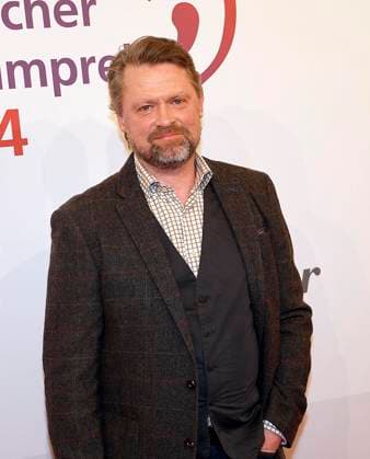 Mathias Harrebye Brandt at the German Audio Film Award 2024 in the Deutsche Telekom Berlin Capital City Representation