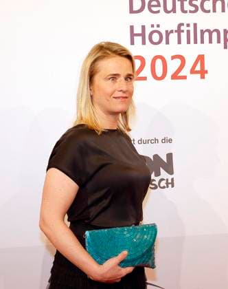 Verena Bentele at the German Audio Film Award 2024 in the Deutsche Telekom Berlin Capital Representation Office