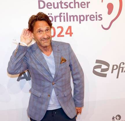 Falk Willy Wild at the German Audio Film Award 2024 at the Deutsche Telekom Berlin Capital City Representation