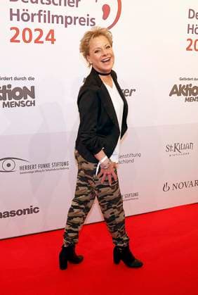 Tanja Schumann at the German Audio Film Award 2024 at the Deutsche Telekom Berlin Capital City Representation