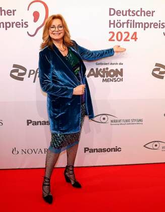 Maren Gilzer at the German Audio Film Award 2024 in the Deutsche Telekom Berlin Capital City Representation