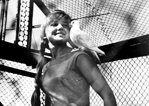 Svetlana Savyolova, on-set of the Film, Farewell, Doves (aka Proshchayte, Golubi), 1961  Copyright: xABxArchivex jtv005626