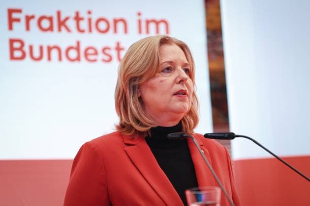 Bärbel Bas, SPD, at the presentation of the Otto Wels Prize in the German Bundestag, 20 3 2024, Bundestag, Reichstag Building, Berlin, Germany kreativmedia_spd_8