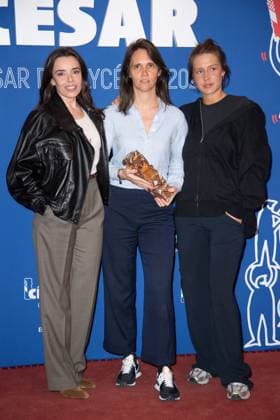 Cesar Des Lyceens 2024 Award Grand Rex Elodie Bouchez, Jeanne Herry and Adele Exarchopoulos attending the Cesar Des Lyceens 2024 Award at the Grand Rex Cinema in Paris, France, on March 20, 2024. Photo by Aurore Marechal ABACAPRESS.COM Paris France  Copyright: xMarechalxAurore ABACAx