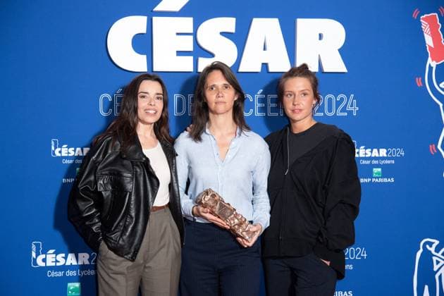 Cesar Des Lyceens 2024 Award Grand Rex Elodie Bouchez, Jeanne Herry and Adele Exarchopoulos attending the Cesar Des Lyceens 2024 Award at the Grand Rex Cinema in Paris, France, on March 20, 2024. Photo by Aurore Marechal ABACAPRESS.COM Paris France  Copyright: xMarechalxAurore ABACAx