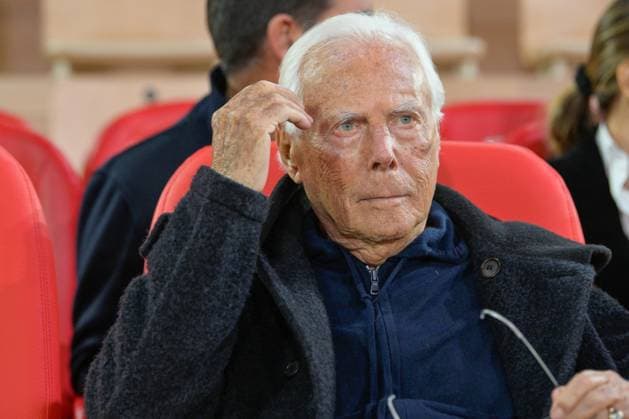 Giorgio Armani Attends Euroleague Game - Monaco Giorgio Armani attends the match between AS Monaco and EA7 Emporio Armani Milano in the Euroleague regular season in Monaco, on March 20, 2024. Photo by Laurent Coust ABACAPRESS.COM Monaco Monaco  Copyright: xCoustxLaurent ABACAx