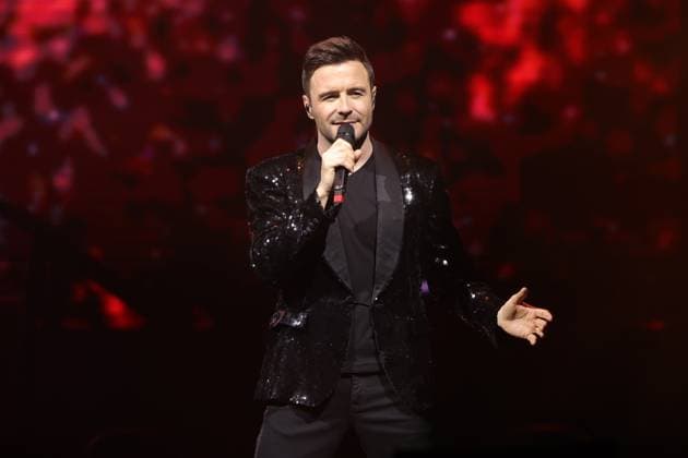 March 22, 2024, Mexico City, Ciudad de Mexico, Mexico: March 22, 2024, Mexico City, Mexico: Shane Filan member of te Irish band Westlife performs during The Wild Dreams tour at the Arena CDMX. on March 22, 2024 in Mexico City, Mexico. Mexico City Mexico - ZUMAe321 20240322_zea_e321_006 Copyright: xLuisxMarin xEyepixxGroupx