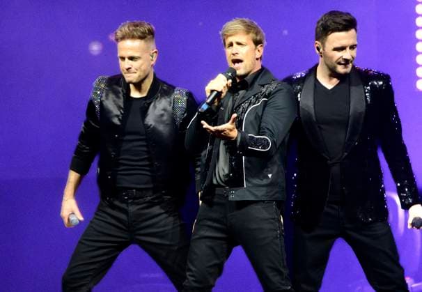 March 22, 2024, Mexico City, Mexico City, Mexico: The Irish band The Westlife during their concert at the Mexico City Arena, on their The Wild Dreams tour..Mexican fans of The Westlife packed the Mexico City Arena, which has a capacity for twenty-two thousand attendees. Mexico City Mexico - ZUMAn296 20240322_zip_n296_011 Copyright: xJorgexNunezx