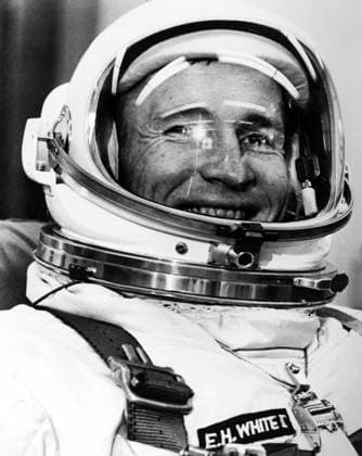 EDWARD WHITE (1930-1967). Astronaut Edward White suited up and ready for the launch of the Gemini IV spacecraft, 3 June 1965.  Copyright: xGRANGERx xGRANGERx 0101031