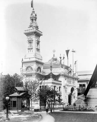 PARIS EXPOSITION, 1889. Pavilion of Brazil at the Paris Exposition of 1889.  Copyright: xGRANGERx xGRANGERx 0110585